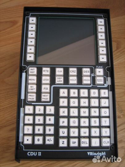 Панель блока бортового управления самолета CDU FMC