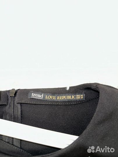 Платье love republic черное 40