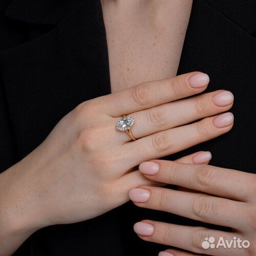 Кольцо sokolov из золота, 717149, р.16,5