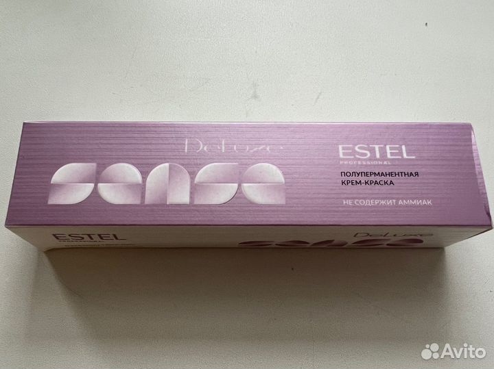 Краска Estel DeLuxe sense 7/76 Рус.кор.фиолетовый