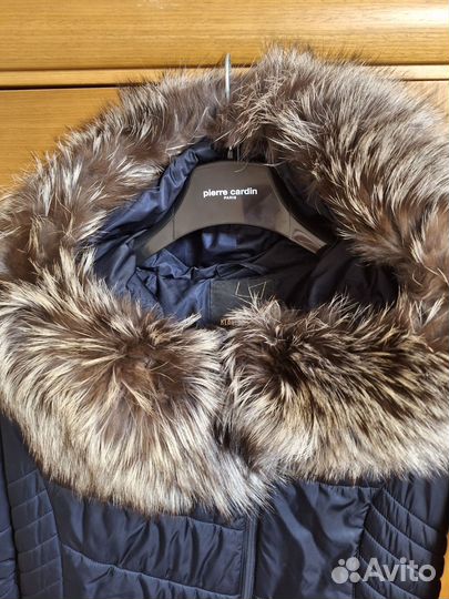 Пуховик зимний длинный женский