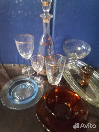 Посуда из стекла и хрусталь СССР