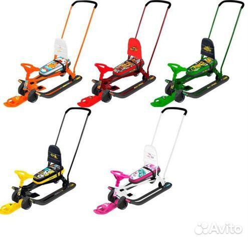 Снегокат Тимка спорт 6 (ручка, колеса)