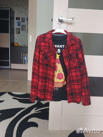 Фланелевая рубашка для мальчика