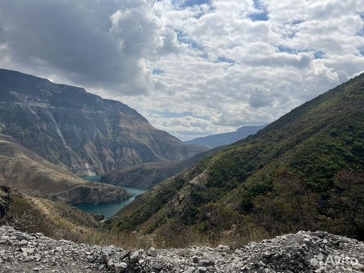 Сулакский каньен прогулка на Катере Джипинг