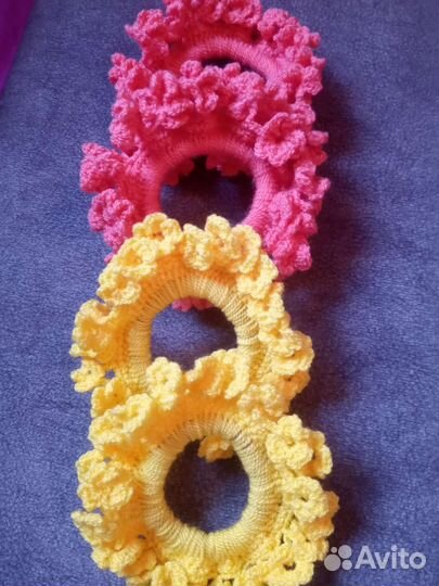 Резинки для волос ручной работы