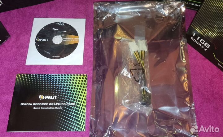 Видеокарта gtx 1080 ti 11 gb Palit