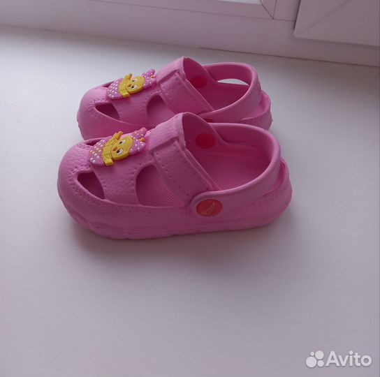 Сабо/шлёпки для девочки 21 размер