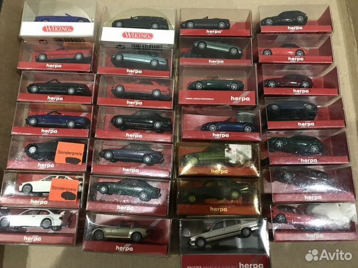 Модели авто BMW от Herpa Wiking масштаб 1:87