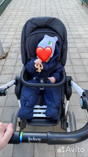 Коляска 2 в 1 teutonia be you elite