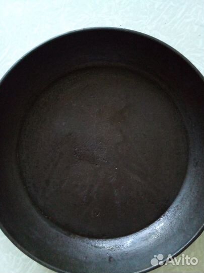 Чугунная сковорода СССР. Новая