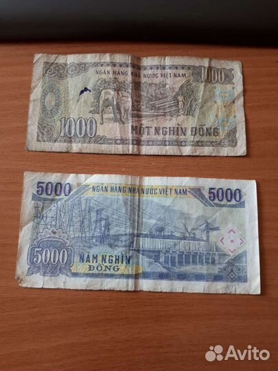 Вьетнамские донги