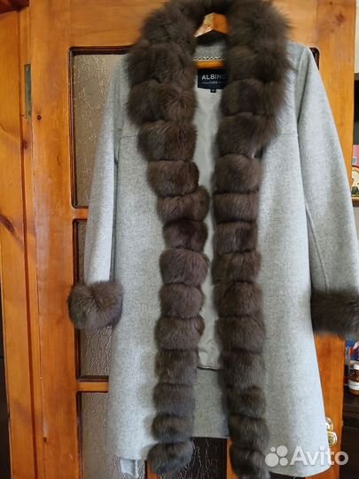 Пальто женское зимнее 42 44 и шуба норковая 44