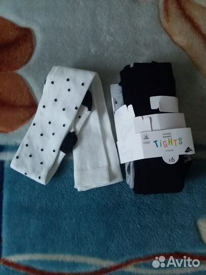 Колготки Asda George 110-116, 3 пары