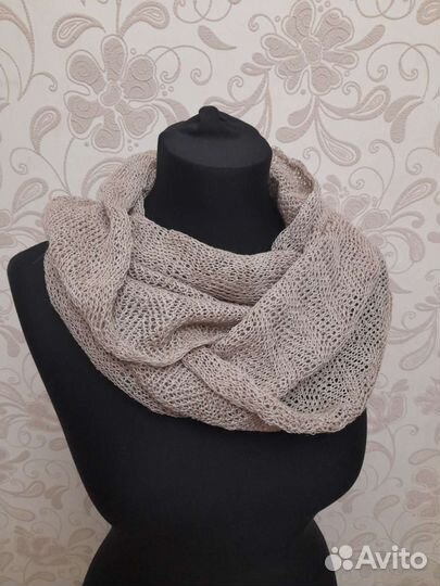 Снуды, новые. альпака+шелк, Перу