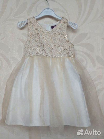 Платье праздничное для девочки размер 110-116