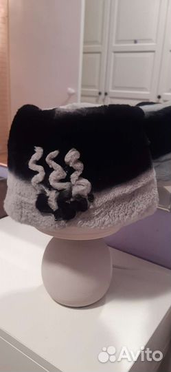 Шапка норковая женская