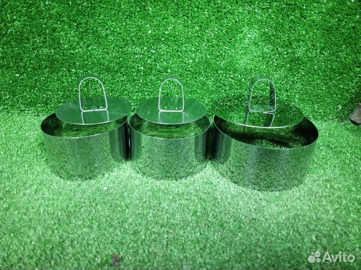 Формочки для салатов, десертов, котлет с прессом