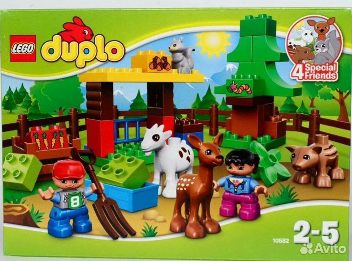 Lego duplo Лесные животные