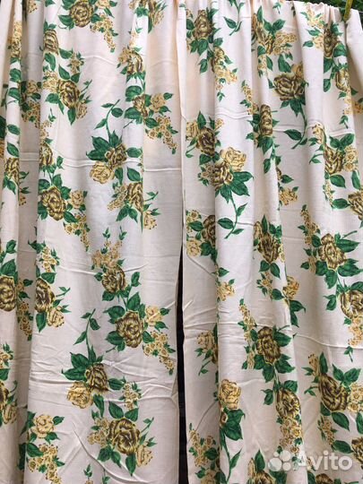 Ткань на шторы занавесы СССР