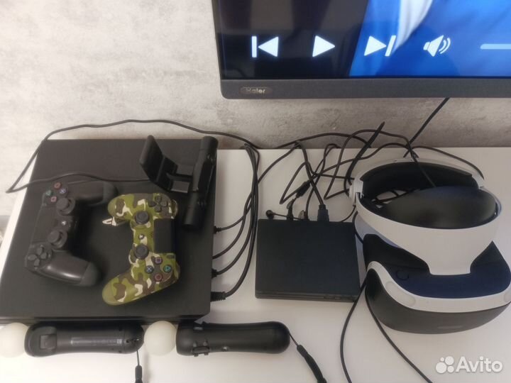 Sony PS4 pro 1 tb прошитая + PS VR