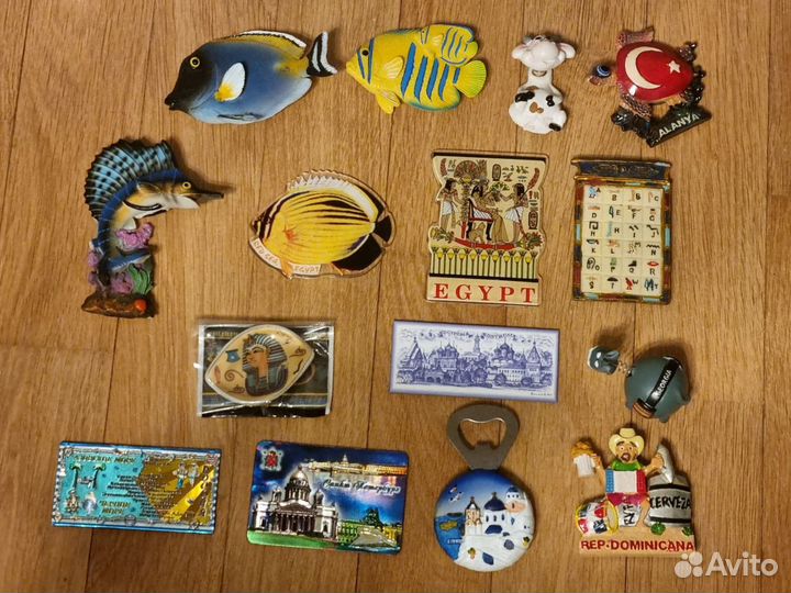 Оригинальные Магниты на холодильник, есть редкие