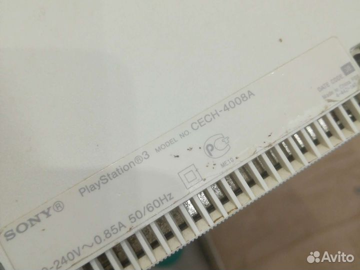 Sony PS3 Super Slim (500GB) Беленькая+ 2 Джойстика