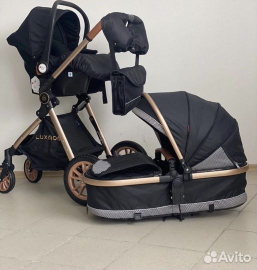 Коляска 3 в 1 теплая новая