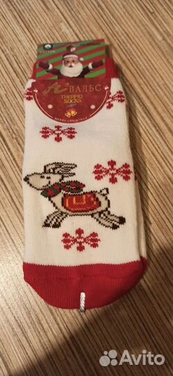 Новогодние носочки для малышей