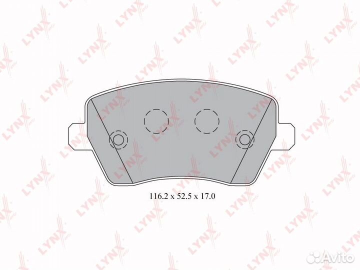 Колодки тормозные BD-5739