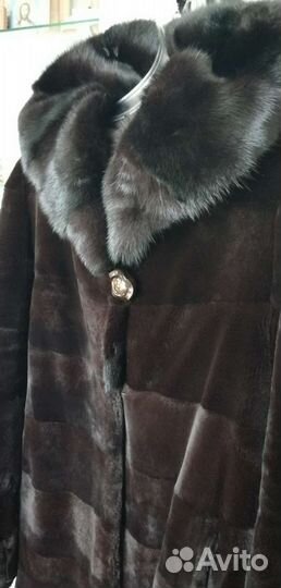 Шубка из бобрика 44-46р