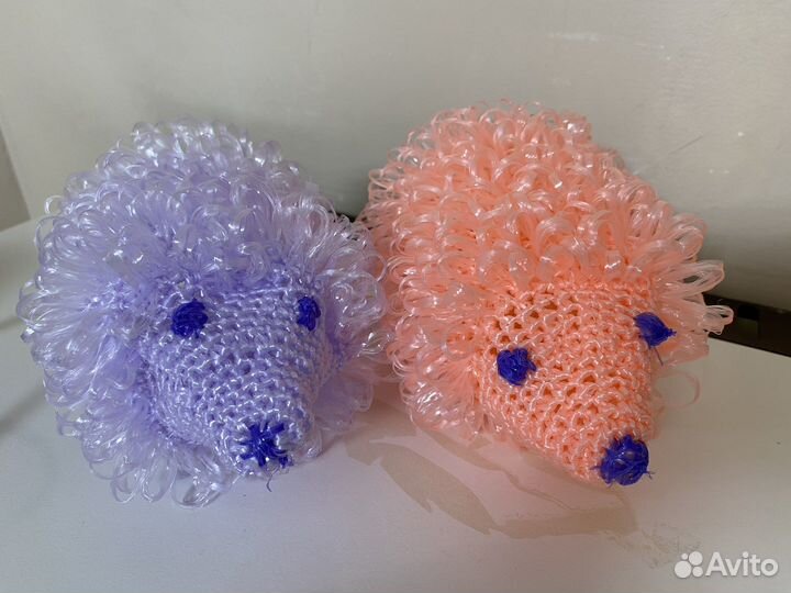 Мочалка ручной работы детская