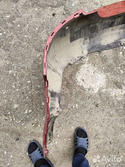 Бампер задний volkswagen polo 2015 до рестайлинг