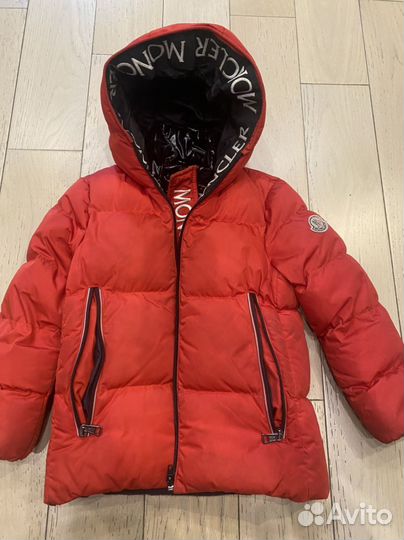 Пуховик moncler детский