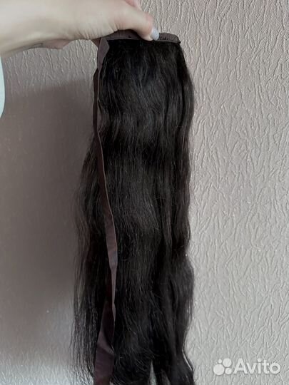 Шиньон волосы на заколках