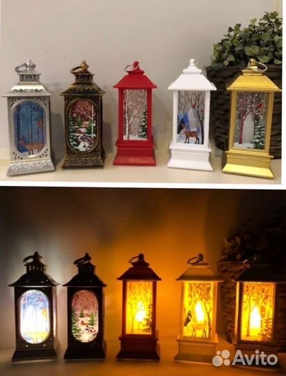 Фонарики для декора