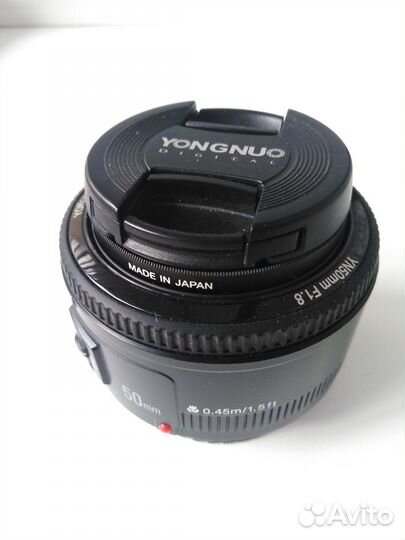 Объектив Yongnuo 50mm f1.8 для Canon