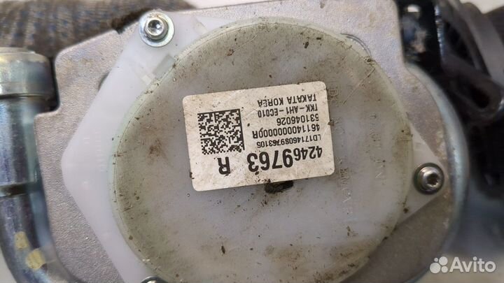 Ремень безопасности правый передний Opel Mokka, 2017