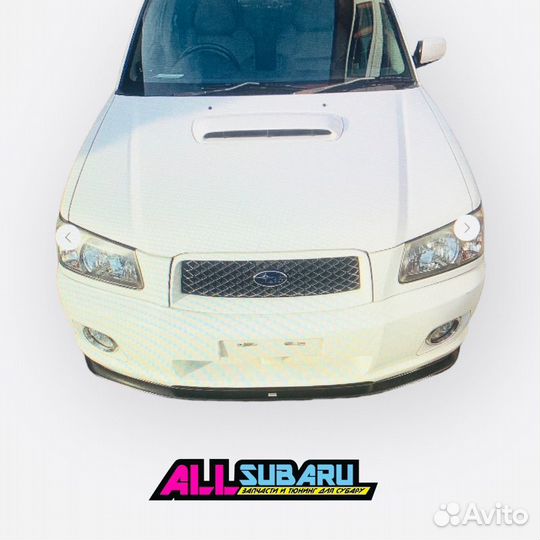 Накладка бампера, губа передняя Subaru Forester SG