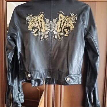 Кожаная женская куртка косуха гуэс, р-р 42