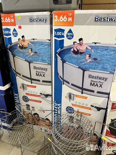 Бассейн каркасный Bestway 366x100 см