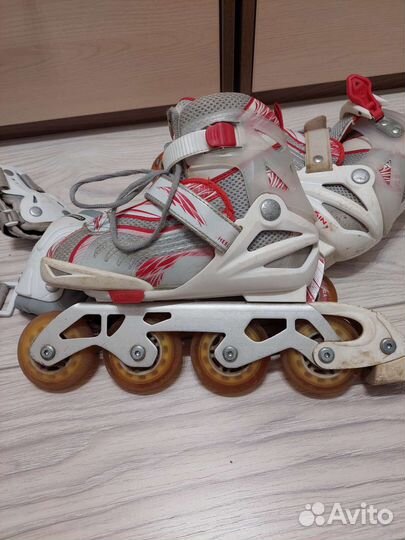 Роликовые коньки детские раздвижные