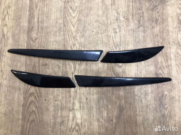 Накладки (реснички) на задние фонари Lancer 10