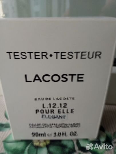 Lacoste L.12.12 Pour Elle Elegant.90ml.Жен.Ветивер