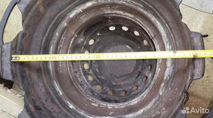 Печь под казан из дисков