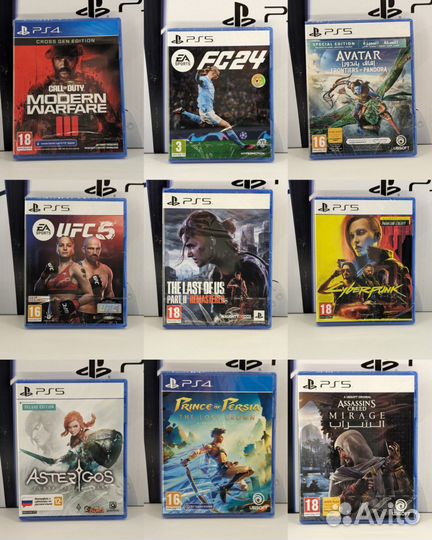 Диски для Sony PlayStation ps5 / ps4