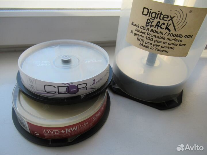 CD и DVD чистые