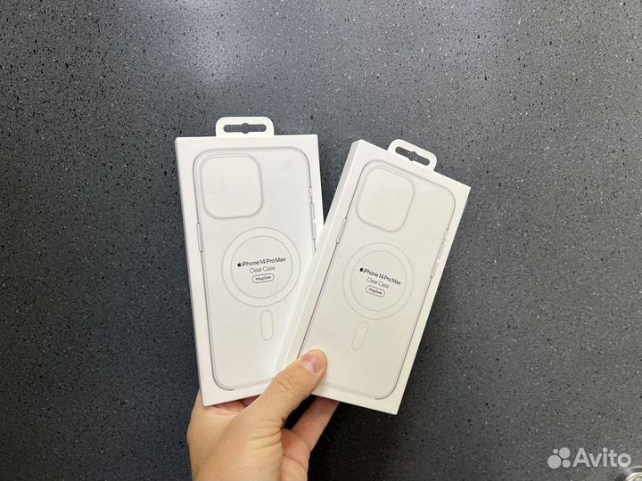 Чехол iPhone 14 Pro Max Clear Case (MagSafe)