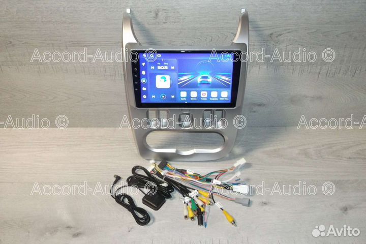 Магнитола Renault Logan Android 2DIN