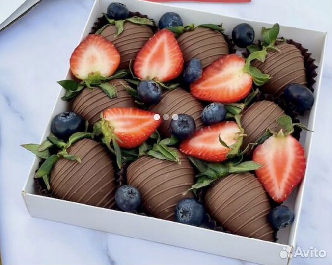 Клубника в бельгийском шоколаде